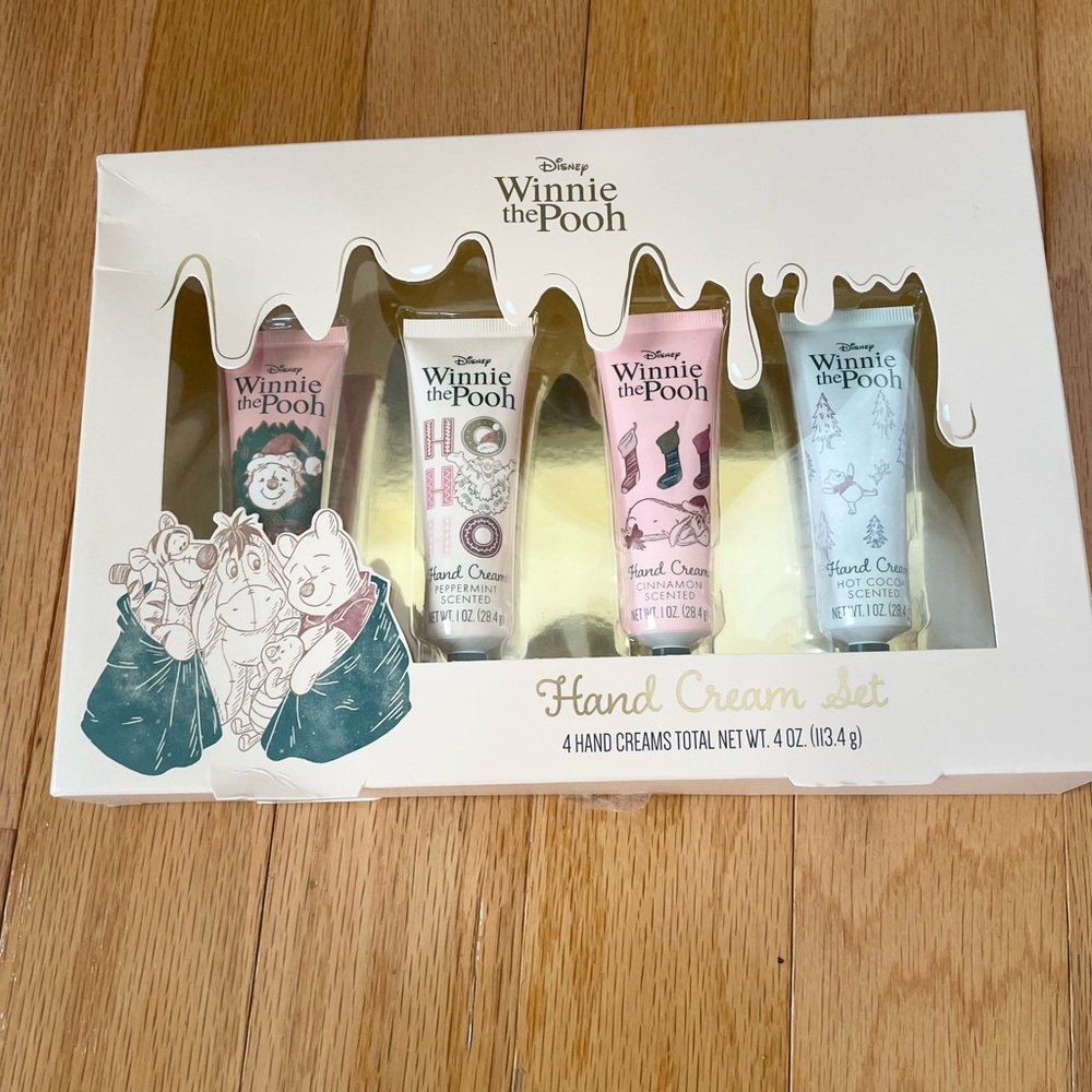 Disney Winnie the Pooh 4 hand cream set